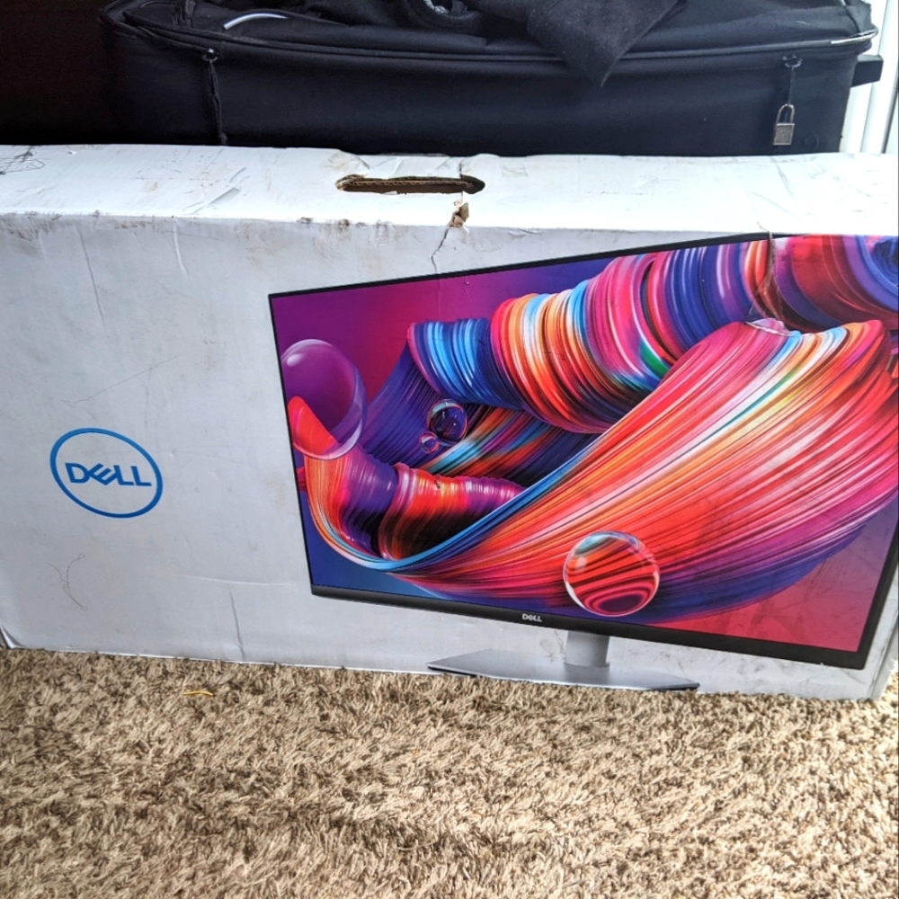 Dell monitor, 27 inch curved 1080p BRAND NEW.